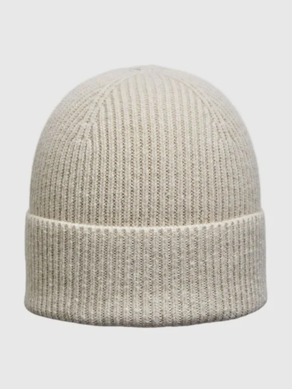 SELECTED 100% MERINOULL MÖSSA Beige Clearance