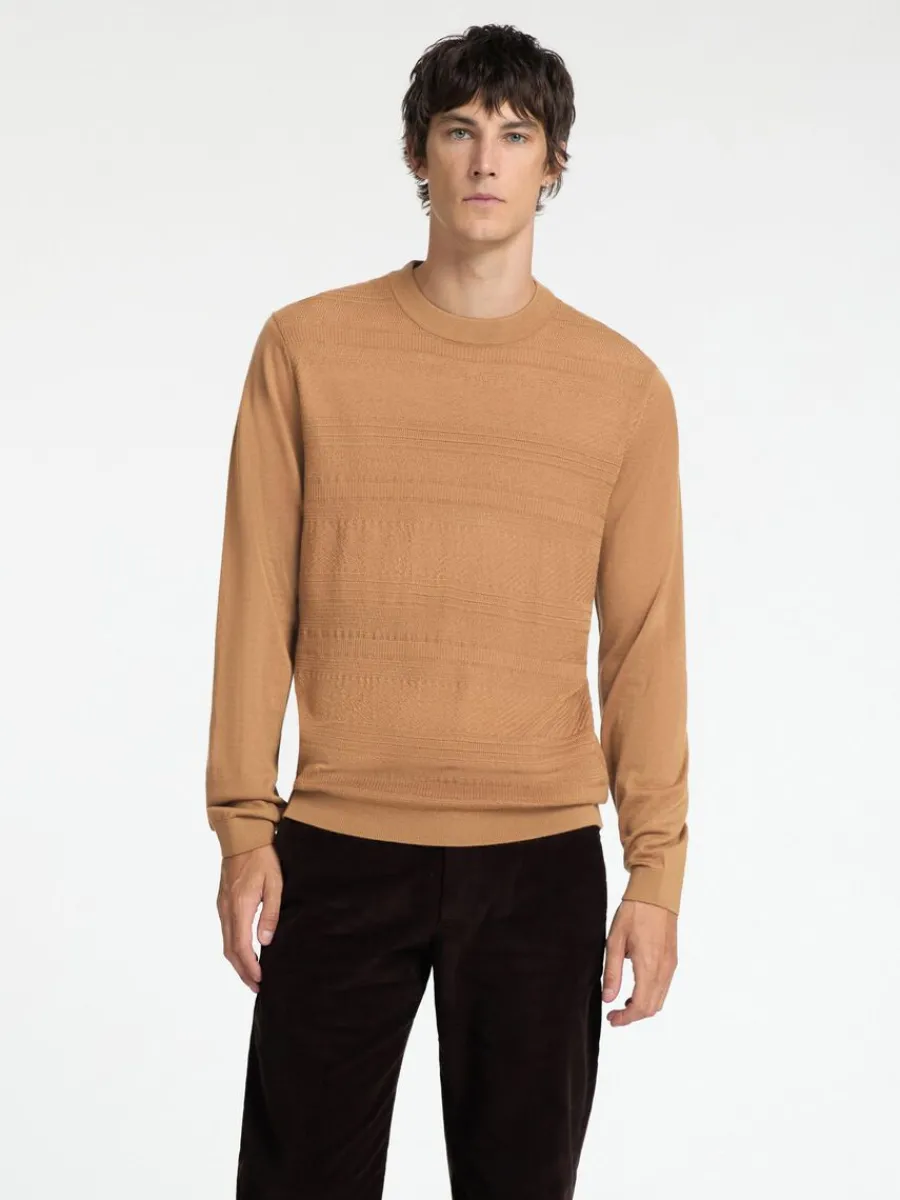 merinoull_rundringad_trj_0-8.webp SELECTED 100% MERINOULL RUNDRINGAD TRÖJA Orange Cheap