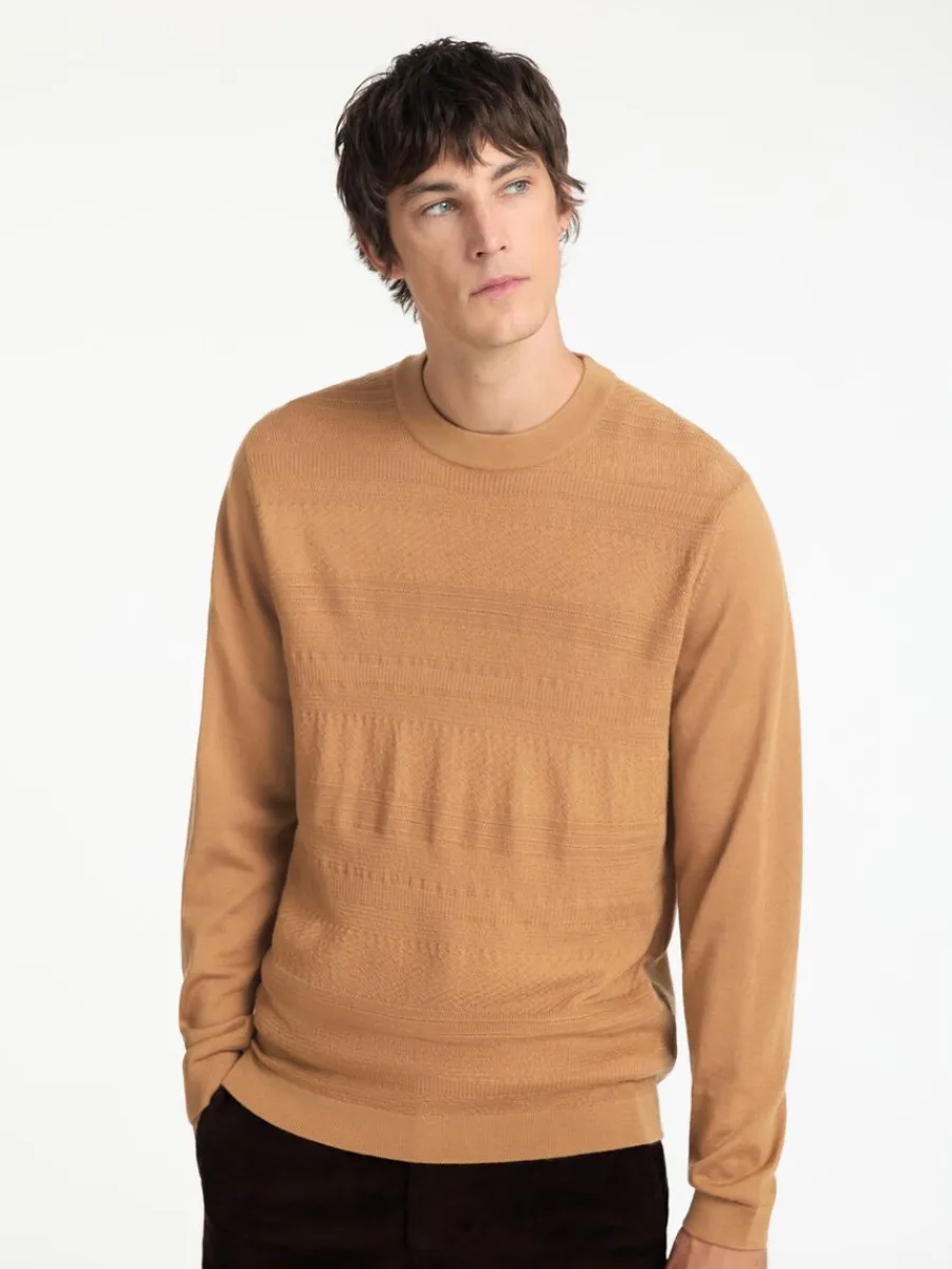 merinoull_rundringad_trj_2-6.webp SELECTED 100% MERINOULL RUNDRINGAD TRÖJA Orange Cheap