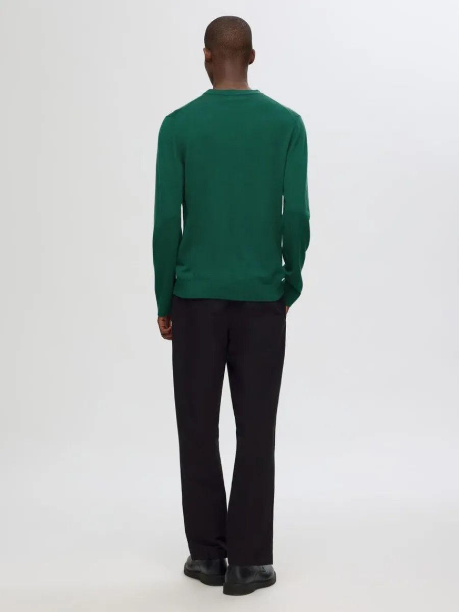merinoull_rundringad_trj_5-6.webp SELECTED 100% MERINOULL RUNDRINGAD TRÖJA Green Outlet