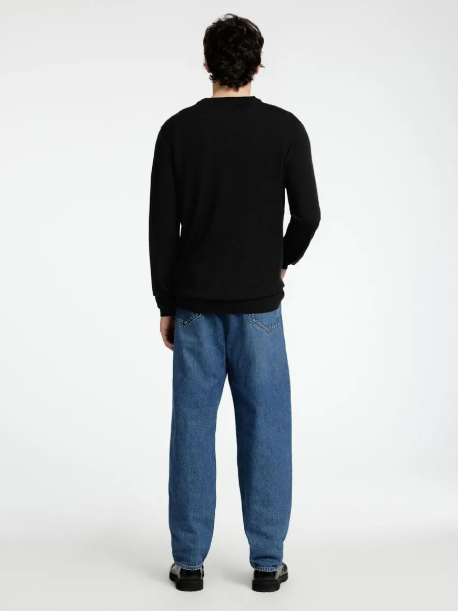 merinoull_rundringad_trj_5.webp SELECTED 100% MERINOULL RUNDRINGAD TRÖJA Black Clearance