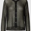 SELECTED METALLIC STICKAD KOFTA Black Discount