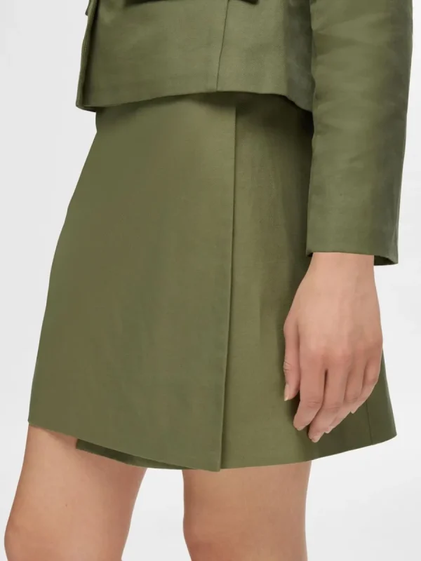 SELECTED MINILÅNG OMLOTTKJOL Green Hot