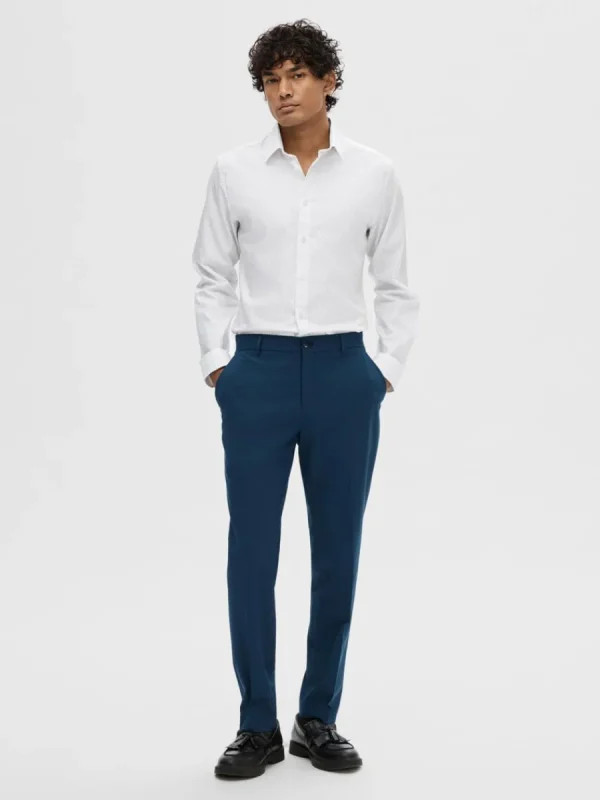 SELECTED MÖNSTRAD SKJORTA White Store