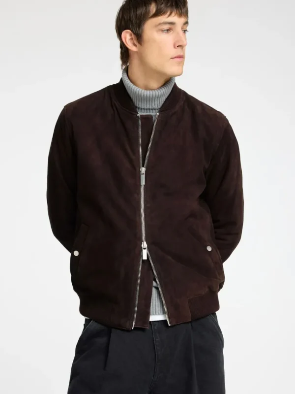 SELECTED MOCKASYDD BOMBERJACKA Brown Store