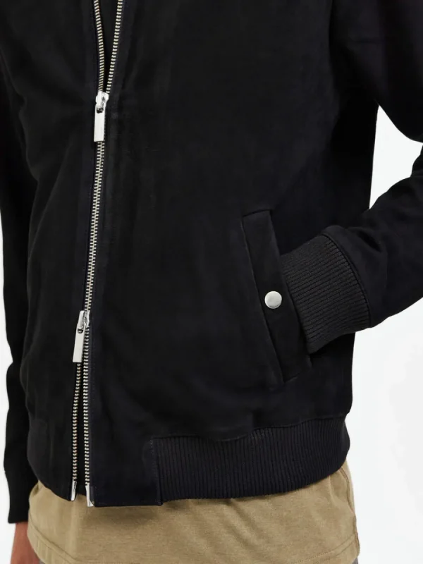 SELECTED MOCKASYDD BOMBERJACKA Black Best