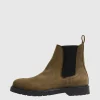 SELECTED MOCKASYDD CHELSEA-STÖVLAR Green Flash Sale