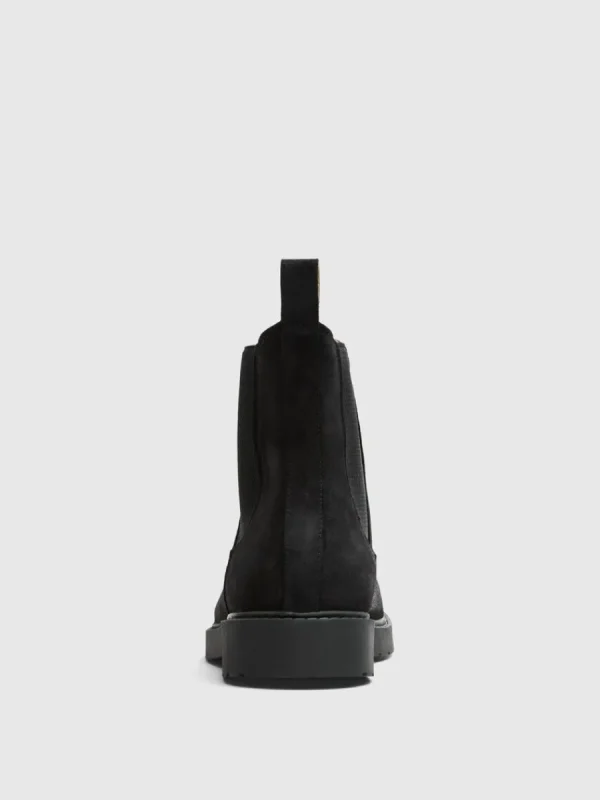 SELECTED MOCKASYDD CHELSEA-STÖVLAR Black Best Sale