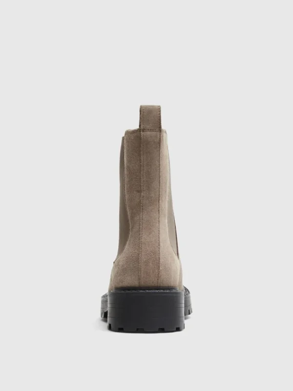 SELECTED MOCKASYDD CHELSEA-STÖVLAR Brown Cheap