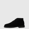 SELECTED MOCKASYDD ÖKENKÄNGOR Black Fashion