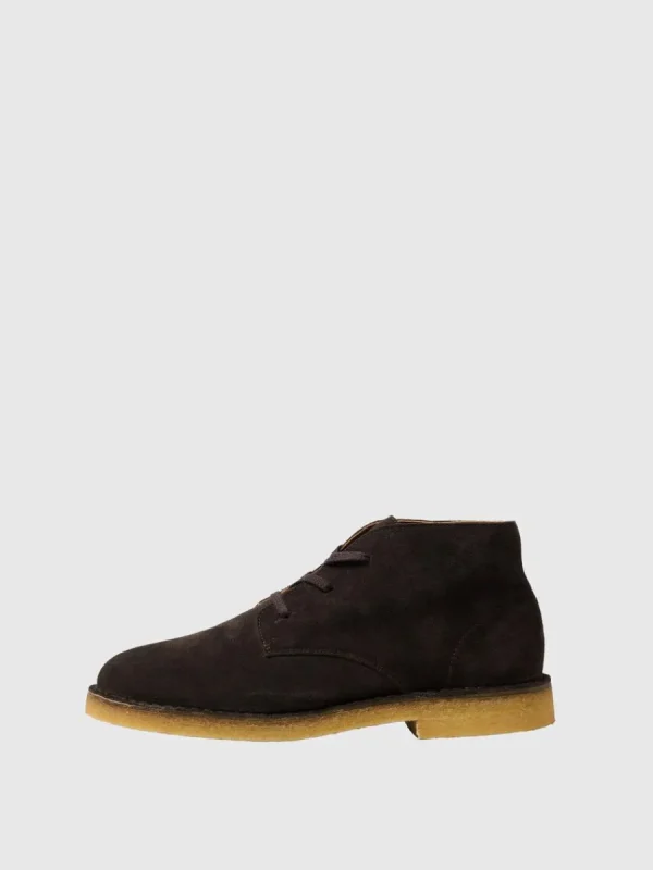 SELECTED MOCKASYDD ÖKENKÄNGOR Brown Best
