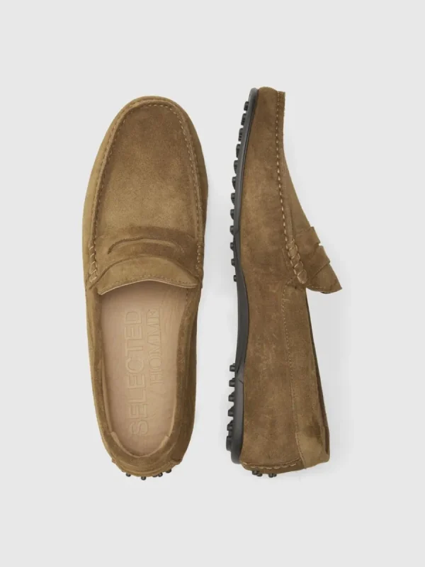 SELECTED MOCKASYDD LOAFERS Brown New