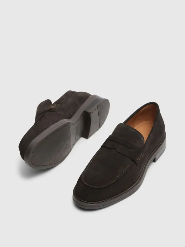 SELECTED MOCKASYDD LOAFERS Brown Shop