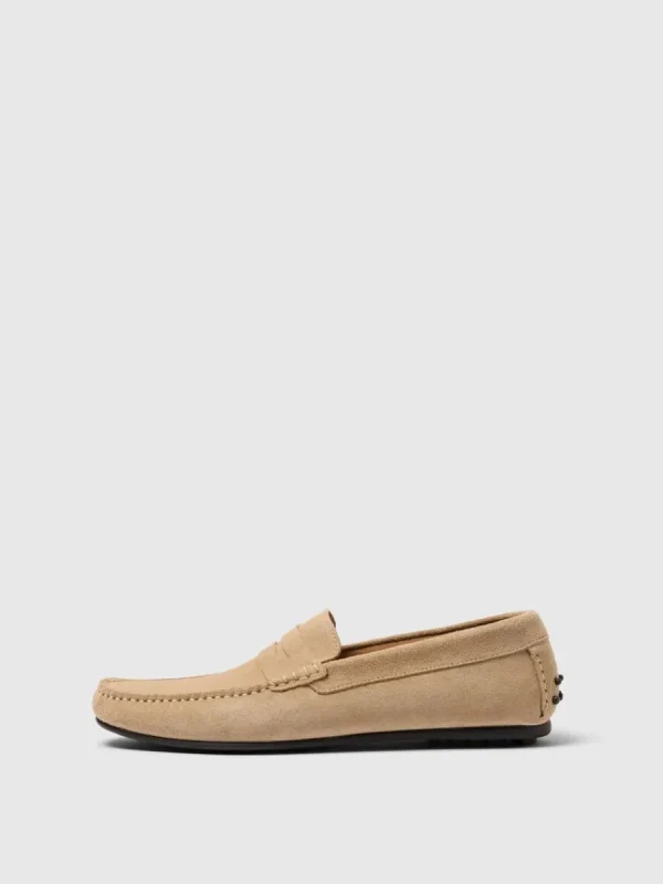 SELECTED MOCKASYDD LOAFERS Beige Sale