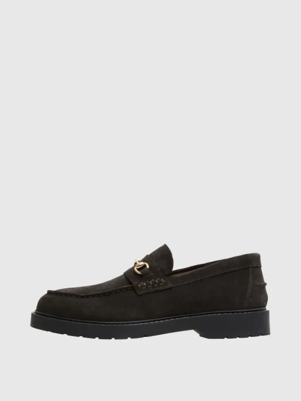 SELECTED MOCKASYDD LOAFERS MED BETSELDETALJ Brown Cheap