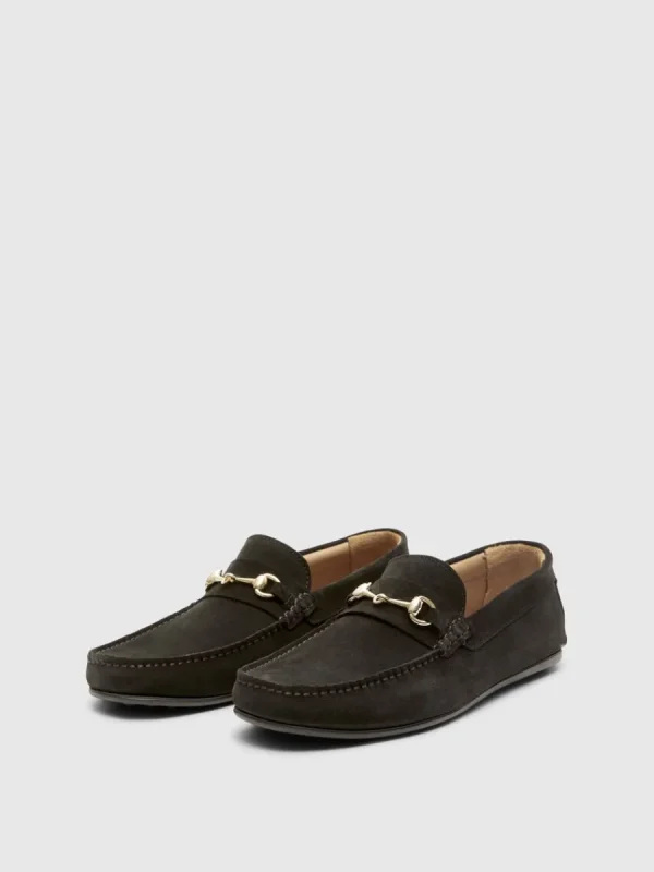 SELECTED MOCKASYDD LOAFERS MED BETSELDETALJ Black Fashion