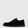 SELECTED MOCKASYDD SKOR MED SÖM RUNT TÅN Black Clearance