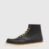 SELECTED MOC-TOE LÄDERBOOTS Brown Hot