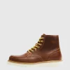 SELECTED MOC-TOE LÄDERBOOTS Brown Hot