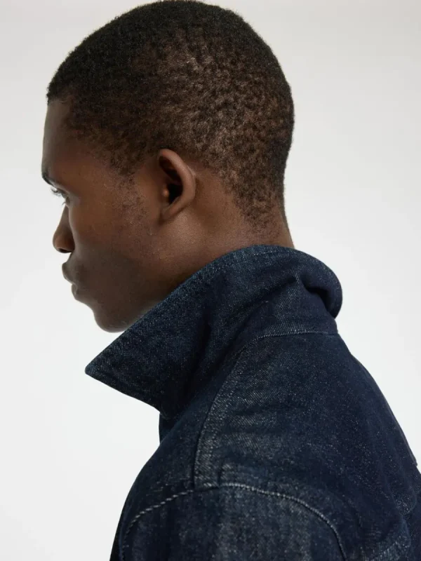 SELECTED MÖRK TVÄTT JEANSJACKA Blue Online