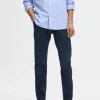 SELECTED MÖRK TVÄTT STRAIGHT FIT-JEANS Blue Outlet