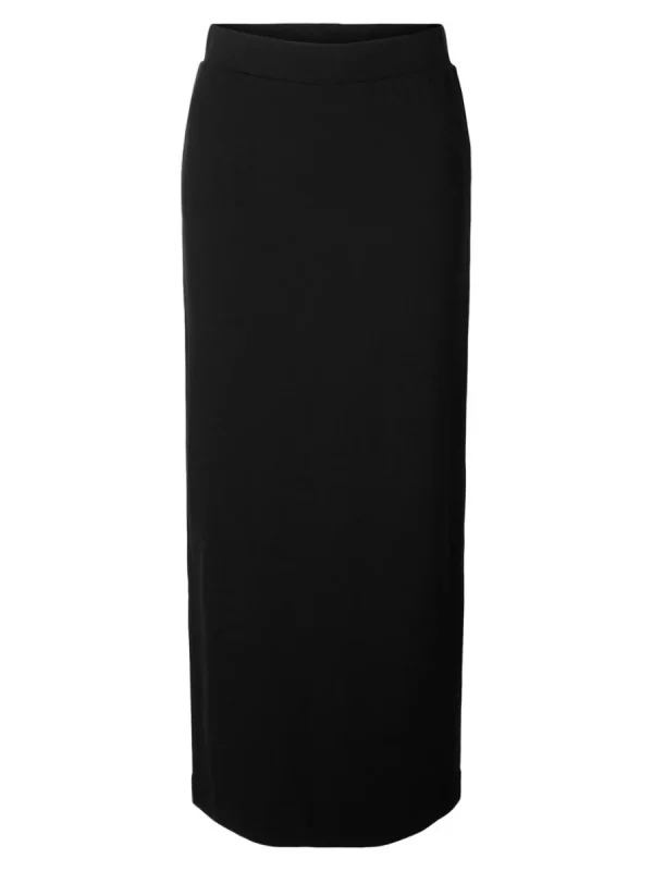 SELECTED NORMAL MIDJA MAXIKJOL Black Fashion