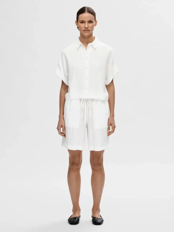 SELECTED NORMAL MIDJA SHORTS White Cheap