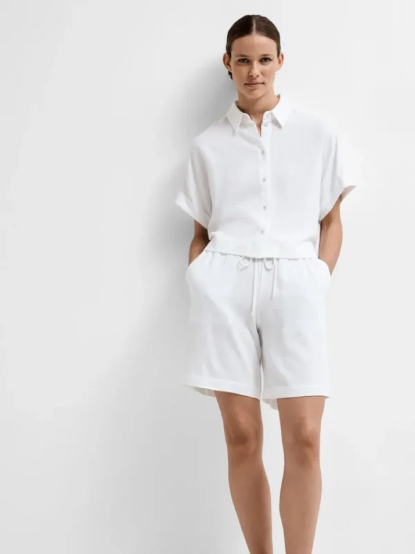 SELECTED NORMAL MIDJA SHORTS White Cheap