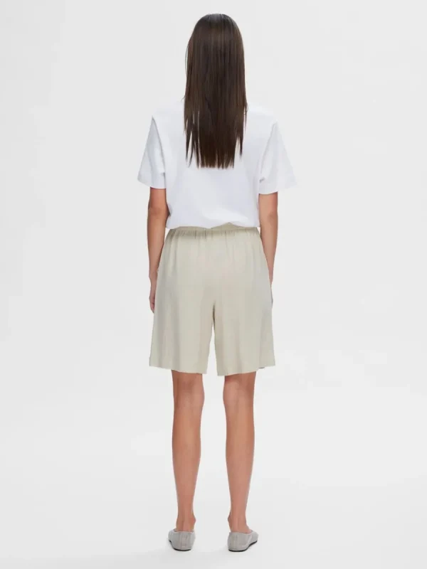 SELECTED NORMAL MIDJA SHORTS Beige New