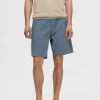 SELECTED NORMAL PASSFORM FLEX SHORTS Blue Sale