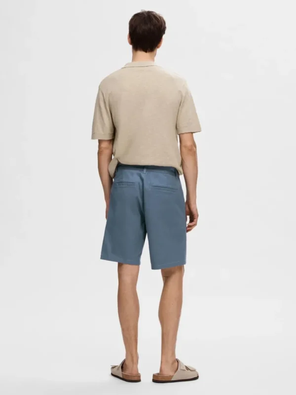 SELECTED NORMAL PASSFORM FLEX SHORTS Blue Sale