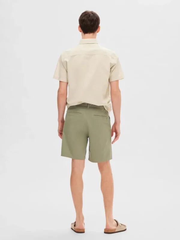 SELECTED NORMAL PASSFORM FLEX SHORTS Green Clearance