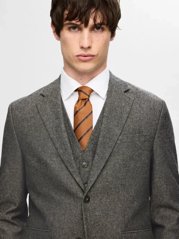 SELECTED NORMAL PASSFORM KAVAJ Grey Shop