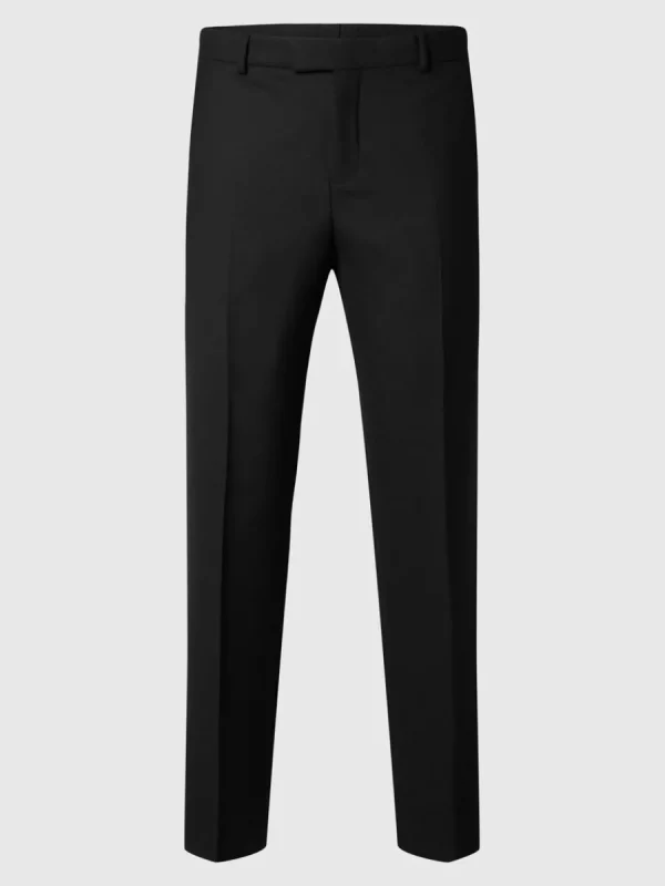 SELECTED NORMAL PASSFORM KOSTYMBYXOR Black Best