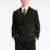 SELECTED NORMAL PASSFORM MANCHESTER DUBBELKNÄPPT KAVAJ Brown Cheap