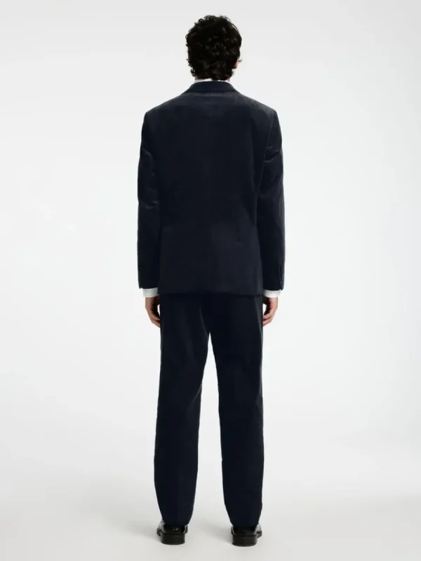 SELECTED NORMAL PASSFORM MANCHESTER DUBBELKNÄPPT KAVAJ Blue Cheap