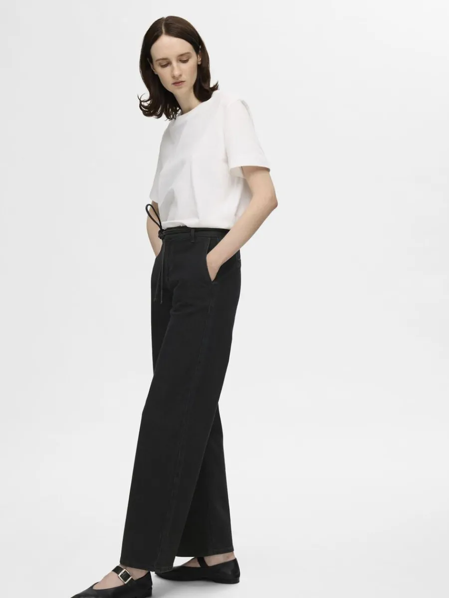 normalhg_midja_vida_jeans_2.webp SELECTED NORMALHÖG MIDJA VIDA JEANS Black Best Sale