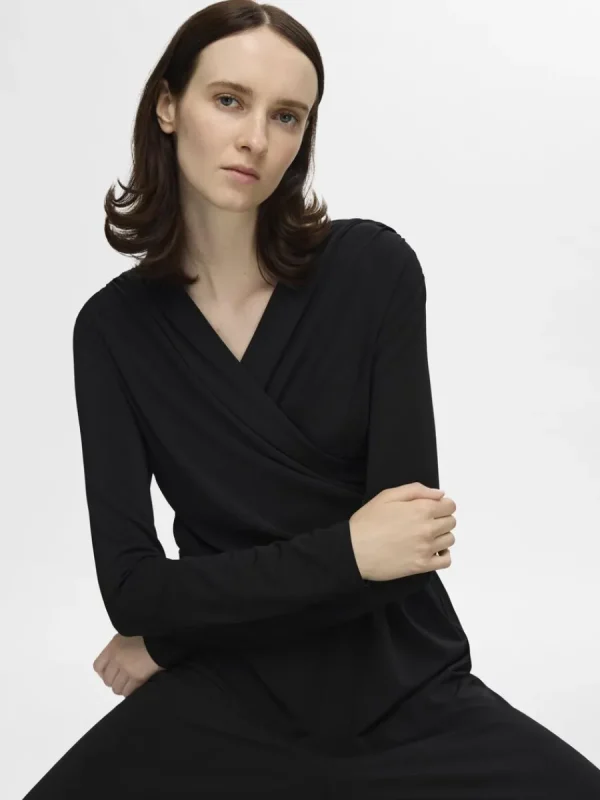 SELECTED OMLOTTSTIL JUMPSUIT Black New