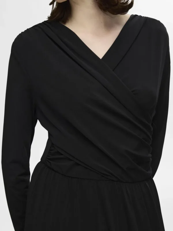 SELECTED OMLOTTSTIL JUMPSUIT Black New