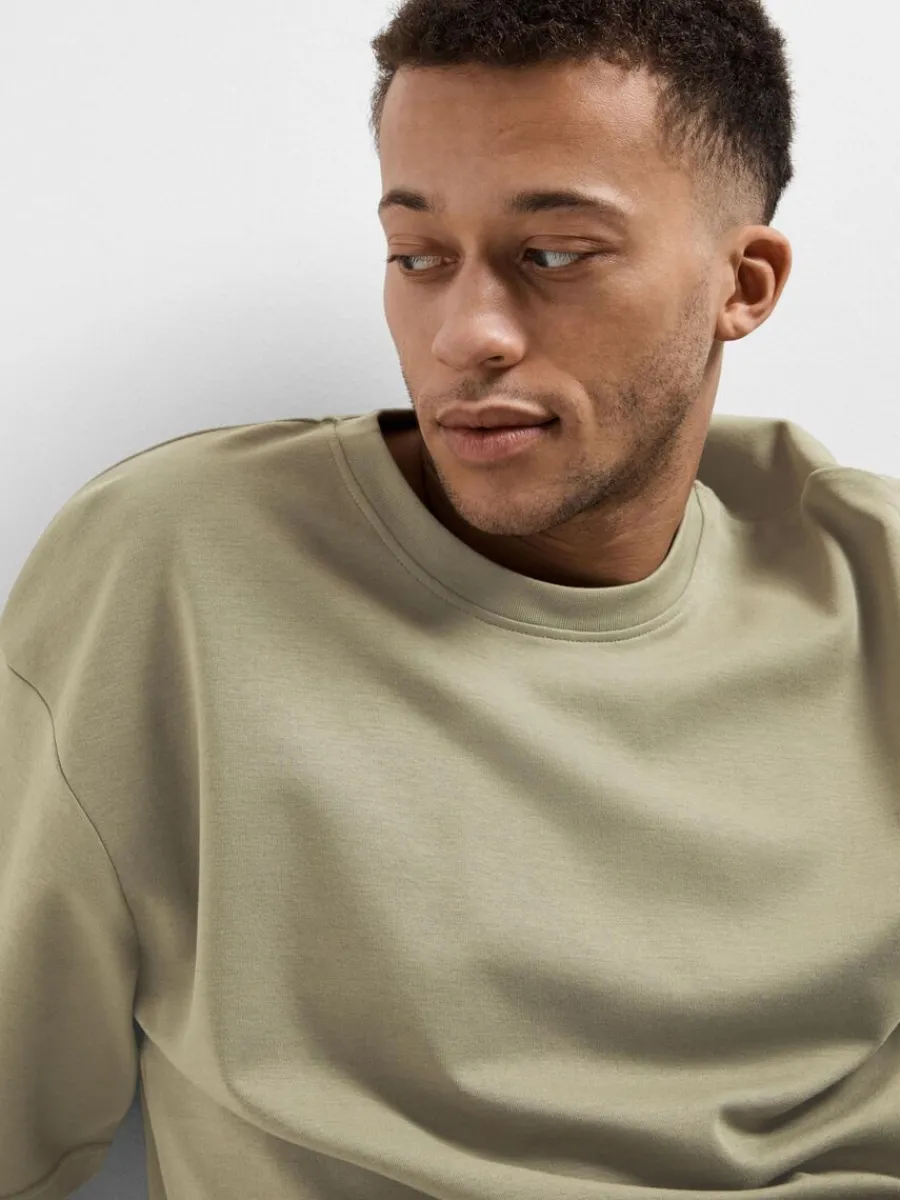 oversize_korta_rmar_tshir_2-10.webp SELECTED OVERSIZE KORTA ÄRMAR T-SHIRT Green Flash Sale