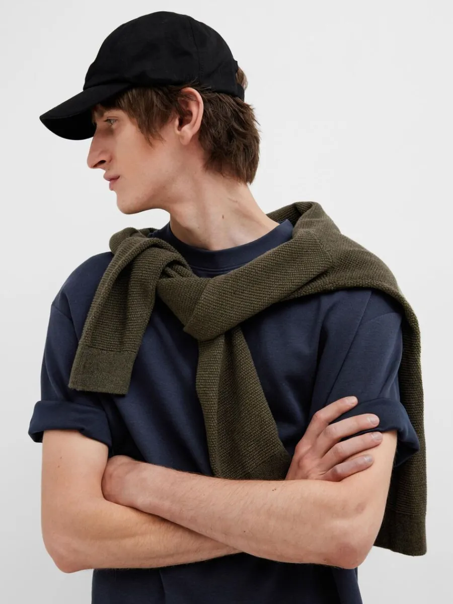 oversize_korta_rmar_tshir_2-3.webp SELECTED OVERSIZE KORTA ÄRMAR T-SHIRT Blue Cheap