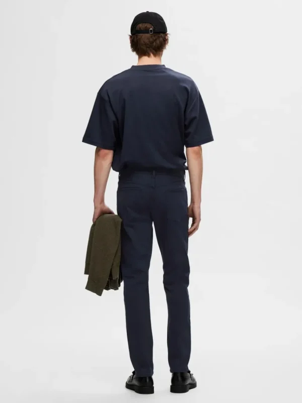 SELECTED OVERSIZE KORTA ÄRMAR T-SHIRT Blue Cheap