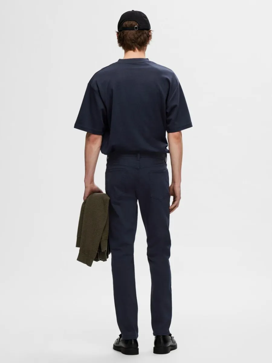 oversize_korta_rmar_tshir_4-3.webp SELECTED OVERSIZE KORTA ÄRMAR T-SHIRT Blue Cheap