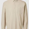 SELECTED OXFORD SKJORTA Beige Hot