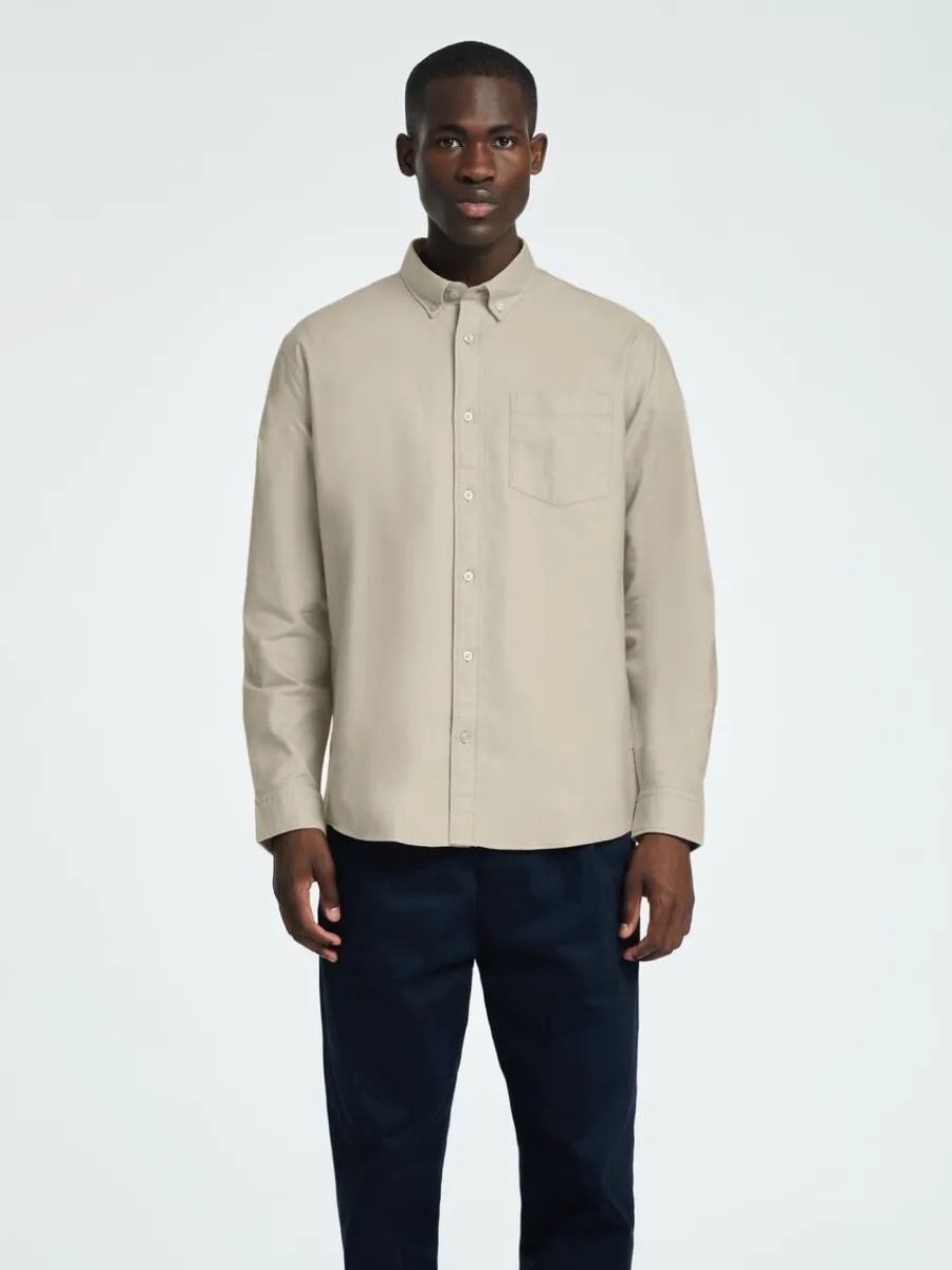 oxford_skjorta_0-3.webp SELECTED OXFORD SKJORTA Beige Clearance