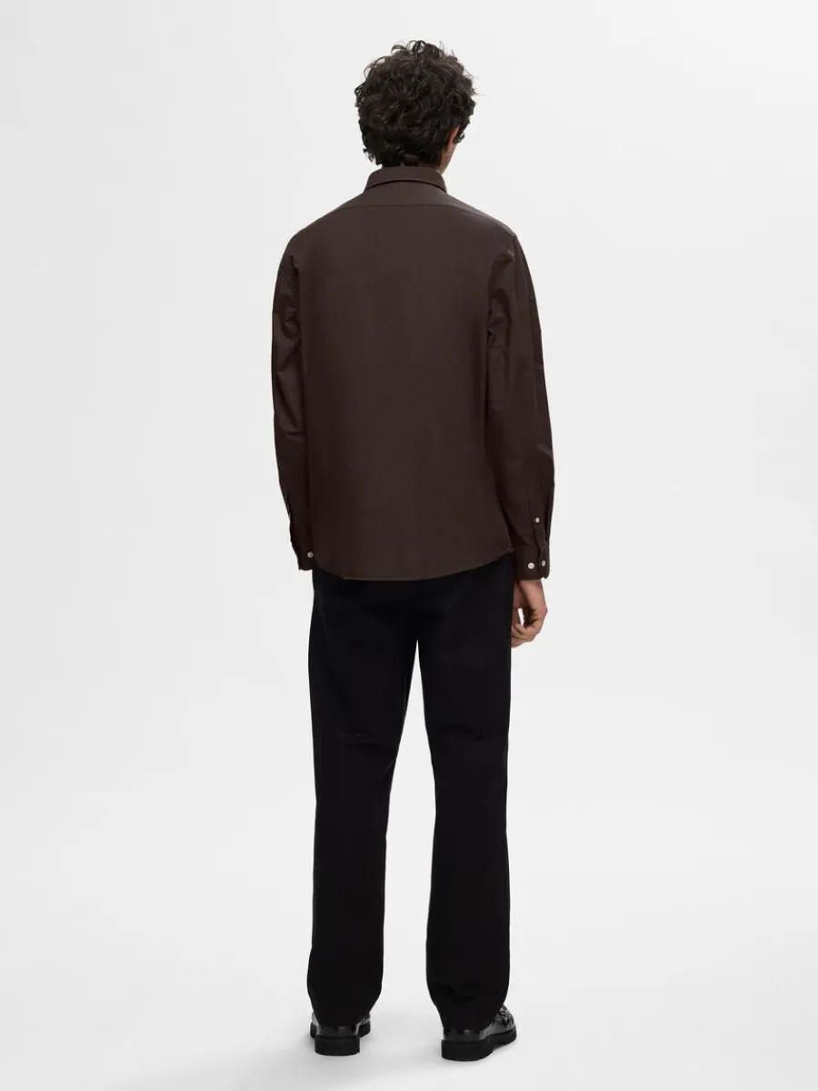 oxford_skjorta_1-1.webp SELECTED OXFORD SKJORTA Brown New