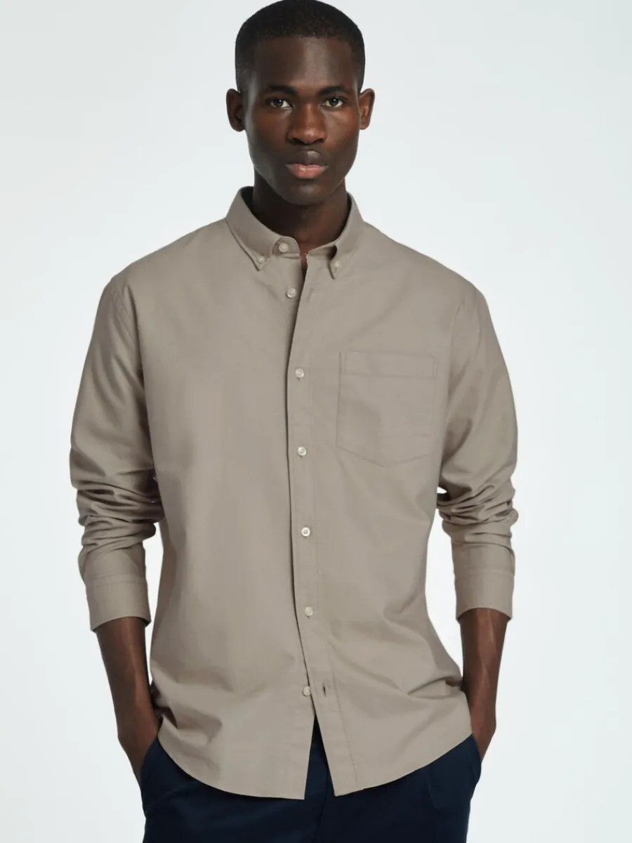 oxford_skjorta_3-2.webp SELECTED OXFORD SKJORTA Beige Clearance