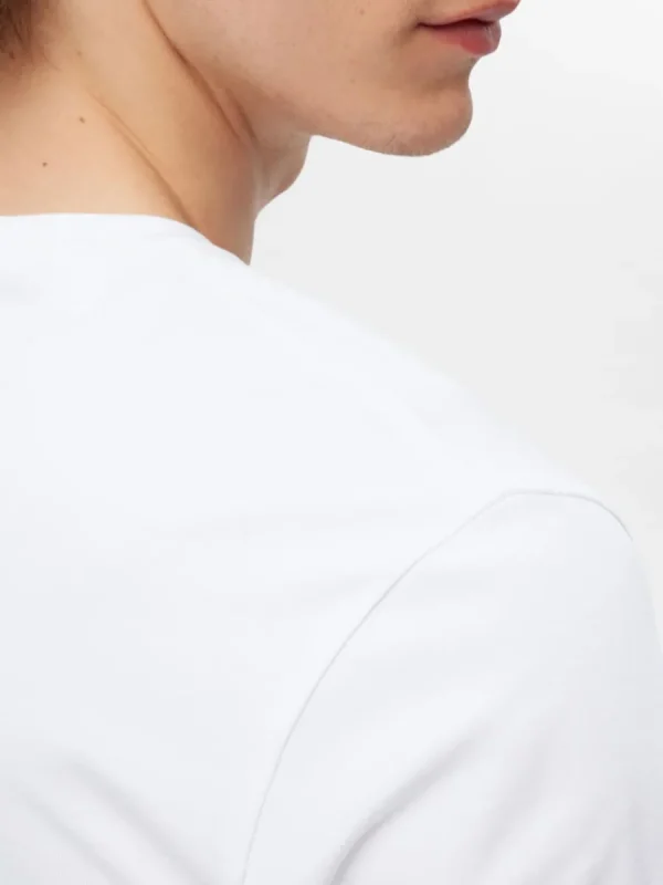 SELECTED 3-PACK BOMULL T-SHIRT White Outlet