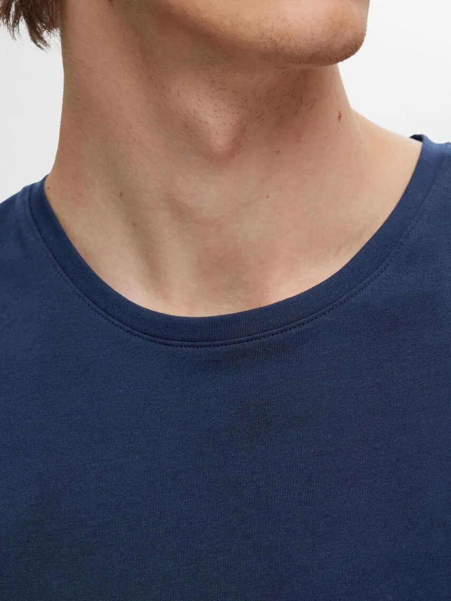 pack_bomull_tshirt_3-3.webp SELECTED 3-PACK BOMULL T-SHIRT Blue Discount