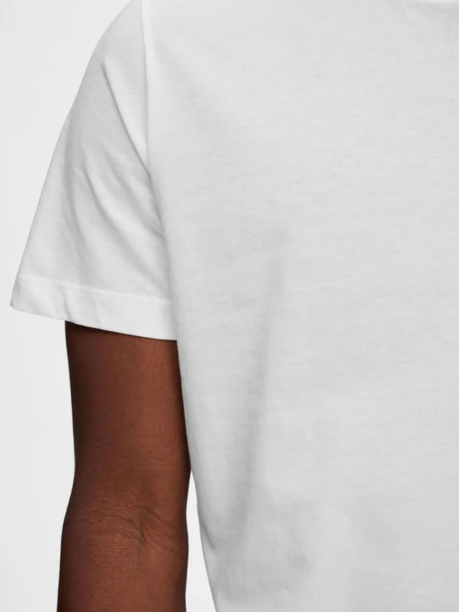 pack_bomull_tshirt_3-5.webp SELECTED 3-PACK BOMULL T-SHIRT Black New